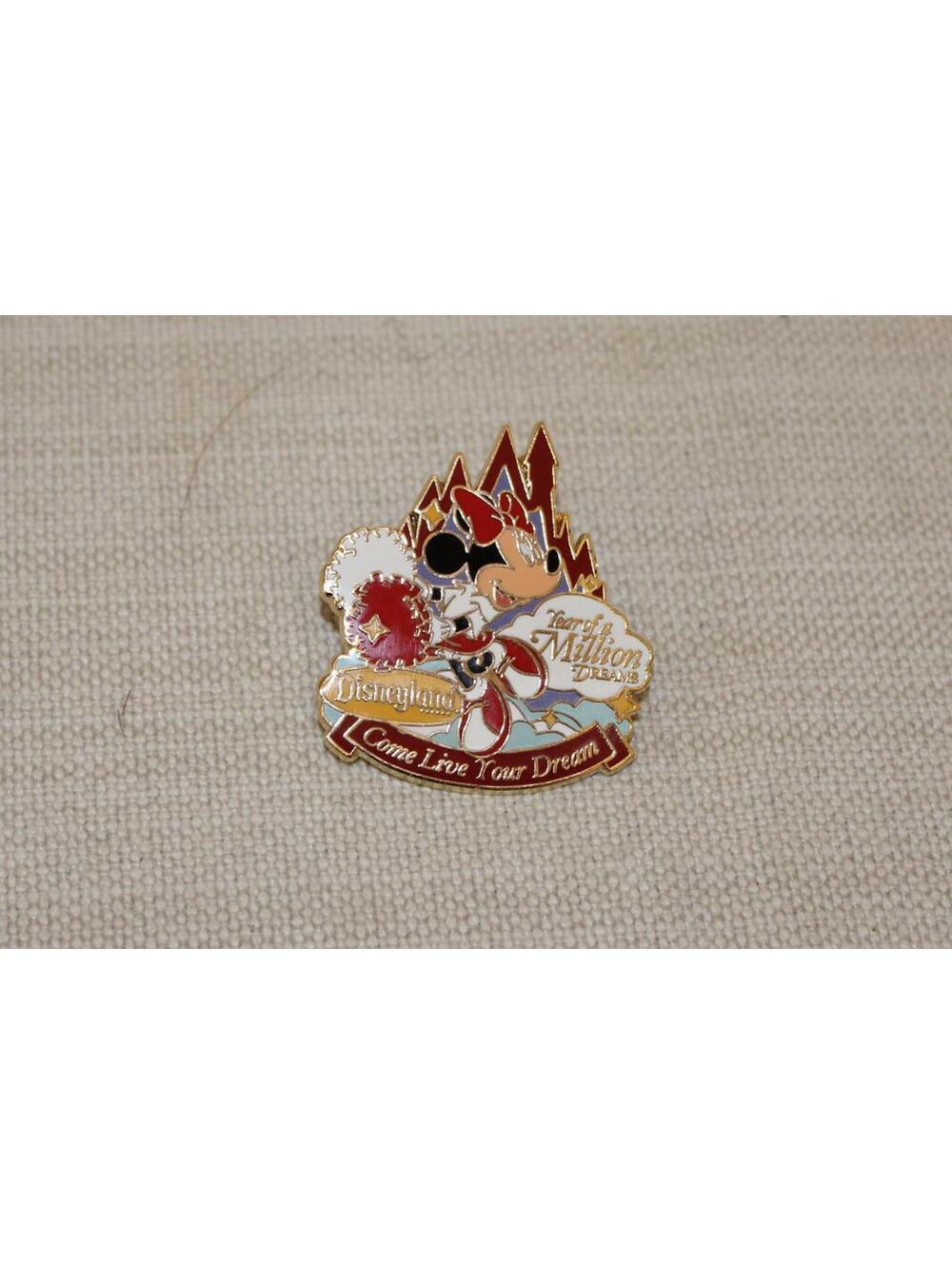 Disneyland Minnie Mouse Cheerleader Year of a Million Dreams Pin
